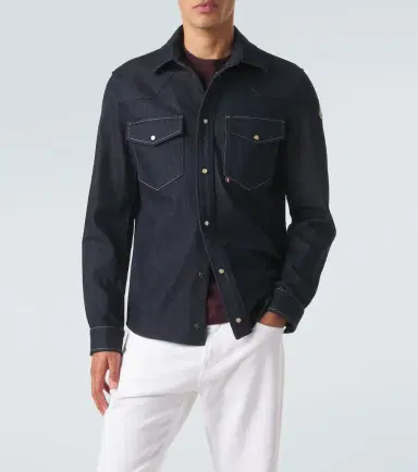 Moncler Denim shirt | Thumbnail 2 Moncler Denim shirt | Thumbnail 2