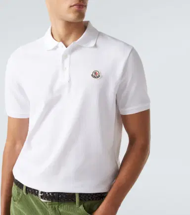 Moncler Cotton piqué polo shirt | Thumbnail 3 Moncler Cotton piqué polo shirt | Thumbnail 3