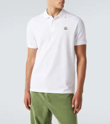 Moncler Cotton piqué polo shirt | Thumbnail 5 Moncler Cotton piqué polo shirt | Thumbnail 5