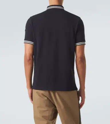 Moncler Cotton piqué polo shirt | Thumbnail 2 Moncler Cotton piqué polo shirt | Thumbnail 2