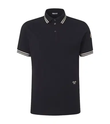 Moncler Cotton piqué polo shirt | Thumbnail 1 Moncler Cotton piqué polo shirt | Thumbnail 1