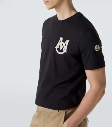 Moncler Logo cotton jersey T-shirt | Thumbnail 3 Moncler Logo cotton jersey T-shirt | Thumbnail 3