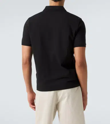 Moncler ogo cotton piqué polo shirt | Thumbnail 3 Moncler ogo cotton piqué polo shirt | Thumbnail 3