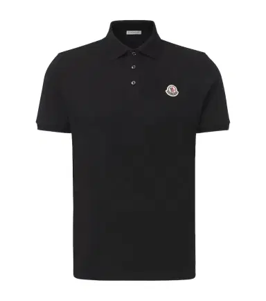 Moncler ogo cotton piqué polo shirt | Thumbnail 1 Moncler ogo cotton piqué polo shirt | Thumbnail 1