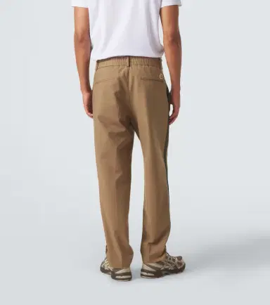 Moncler Cotton-blend straight pants | Thumbnail 3 Moncler Cotton-blend straight pants | Thumbnail 3