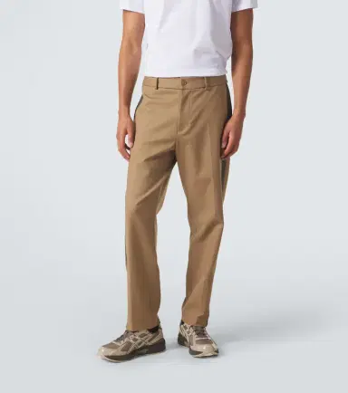 Moncler Cotton-blend straight pants | Thumbnail 4 Moncler Cotton-blend straight pants | Thumbnail 4
