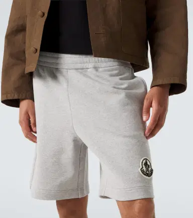 Moncler Cotton jersey Bermuda shorts | Thumbnail 3 Moncler Cotton jersey Bermuda shorts | Thumbnail 3