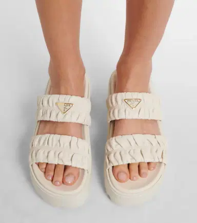 Prada Matelassé leather platform sandals | Thumbnail 5 Prada Matelassé leather platform sandals | Thumbnail 5