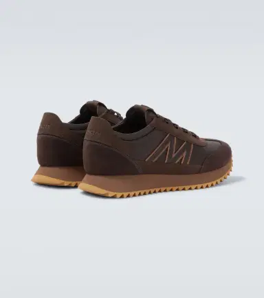 Moncler Pacey2 suede-trimmed sneakers | Thumbnail 2 Moncler Pacey2 suede-trimmed sneakers | Thumbnail 2