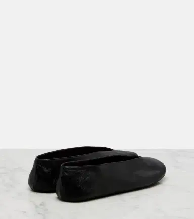 The Row Fay leather ballet flats | Thumbnail 3 The Row Fay leather ballet flats | Thumbnail 3
