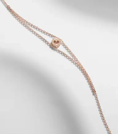 Repossi Letters 18kt rose gold bracelet with diamonds | Thumbnail 4 Repossi Letters 18kt rose gold bracelet with diamonds | Thumbnail 4