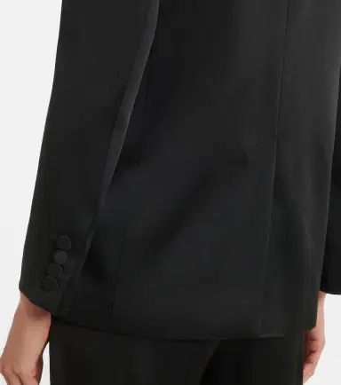 Max Mara Arca double-breasted satin blazer | Thumbnail 3 Max Mara Arca double-breasted satin blazer | Thumbnail 3