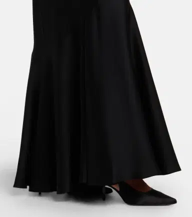 Max Mara Acerbo satin maxi skirt | Thumbnail 3 Max Mara Acerbo satin maxi skirt | Thumbnail 3