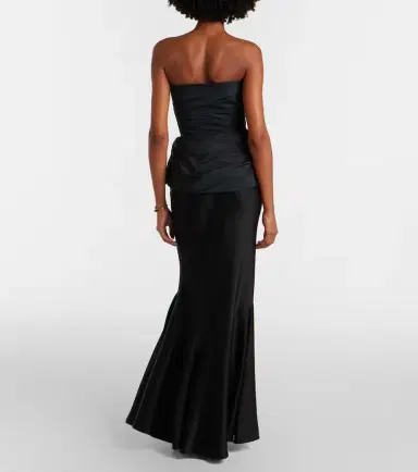Max Mara Acerbo satin maxi skirt | Thumbnail 6 Max Mara Acerbo satin maxi skirt | Thumbnail 6