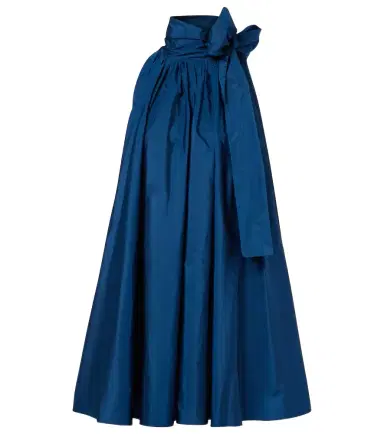 Max Mara Elegante tie-neck taffeta minidress | Thumbnail 1 Max Mara Elegante tie-neck taffeta minidress | Thumbnail 1