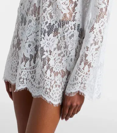 Bananhot Millie cotton-blend lace minidress | Thumbnail 3 Bananhot Millie cotton-blend lace minidress | Thumbnail 3