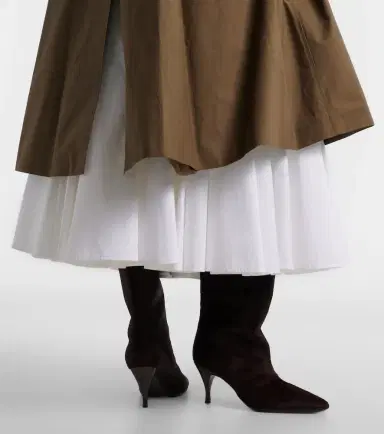 Herbert Levine Silhouette suede knee-high boots | Thumbnail 5 Herbert Levine Silhouette suede knee-high boots | Thumbnail 5