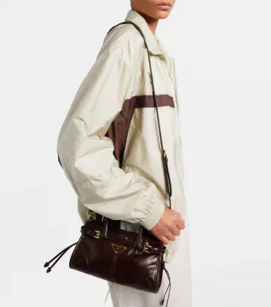 Prada Bonnie Mini leather top-handle bag | Thumbnail 7 Prada Bonnie Mini leather top-handle bag | Thumbnail 7