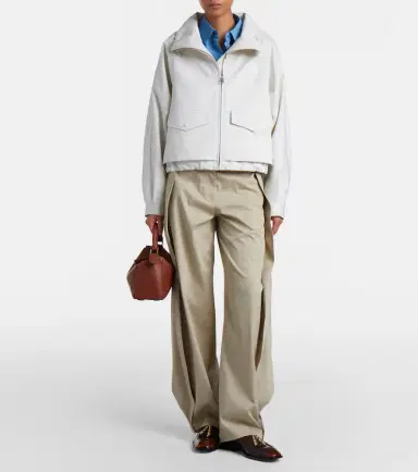 Loewe Cotton and silk gabardine jacket | Thumbnail 6 Loewe Cotton and silk gabardine jacket | Thumbnail 6