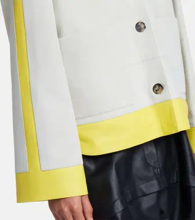 Loewe Leather-trimmed suede jacket | Thumbnail 2 Loewe Leather-trimmed suede jacket | Thumbnail 2