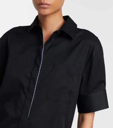 Loewe Deconstructed gabardine shirt dress | Thumbnail 5 Loewe Deconstructed gabardine shirt dress | Thumbnail 5