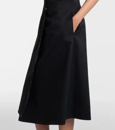 Loewe Deconstructed gabardine shirt dress | Thumbnail 6 Loewe Deconstructed gabardine shirt dress | Thumbnail 6