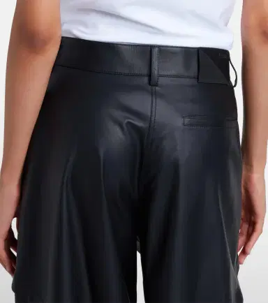 Loewe Paneled leather wide-leg pants | Thumbnail 5 Loewe Paneled leather wide-leg pants | Thumbnail 5