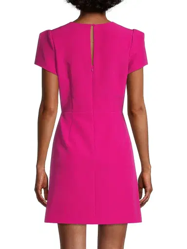 Milly Women's Cady Atalie V-Neck Minidress | Thumbnail 5 Milly Women's Cady Atalie V-Neck Minidress | Thumbnail 5