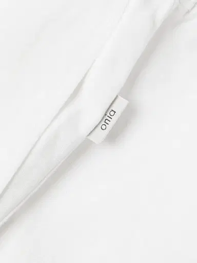 Onia Men's Linen-Blend Drawstring Pants - White | Thumbnail 6 Onia Men's Linen-Blend Drawstring Pants - White | Thumbnail 6