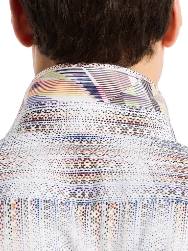 Robert Graham Men's Forsyth Stretch-Cotton Button-Front Shirt | Thumbnail 6 Robert Graham Men's Forsyth Stretch-Cotton Button-Front Shirt | Thumbnail 6