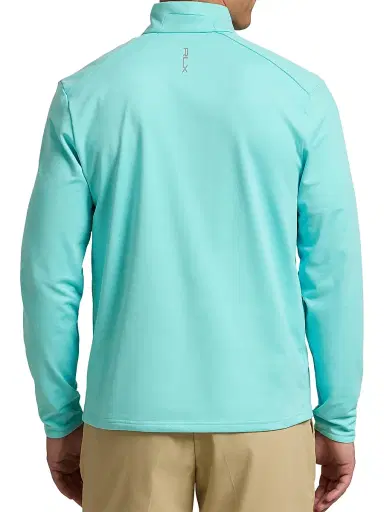 RLX Ralph Lauren Men's RLX Supersmooth Jersey Zip Jacket - Light Mint - Size Small | Thumbnail 4 RLX Ralph Lauren Men's RLX Supersmooth Jersey Zip Jacket - Light Mint - Size Small | Thumbnail 4
