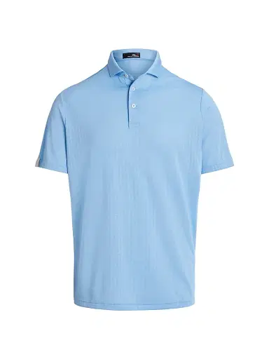 RLX Ralph Lauren Men's RLX Stretch Polo Shirt - Blue Lagoon | Thumbnail 1 RLX Ralph Lauren Men's RLX Stretch Polo Shirt - Blue Lagoon | Thumbnail 1