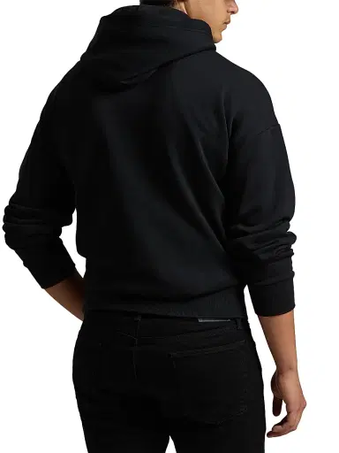 Polo Ralph Lauren Men's Pink Pony Tech Fleece Hoodie - Polo Black - Size XS | Thumbnail 4 Polo Ralph Lauren Men's Pink Pony Tech Fleece Hoodie - Polo Black - Size XS | Thumbnail 4