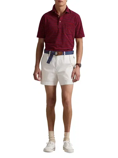Polo Ralph Lauren Men's Classic-Fit Featherweight Mesh Polo | Thumbnail 2 Polo Ralph Lauren Men's Classic-Fit Featherweight Mesh Polo | Thumbnail 2