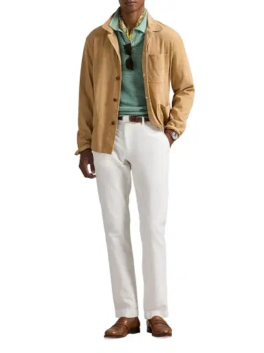 Polo Ralph Lauren Men's Suede Utility Jacket | Thumbnail 2 Polo Ralph Lauren Men's Suede Utility Jacket | Thumbnail 2
