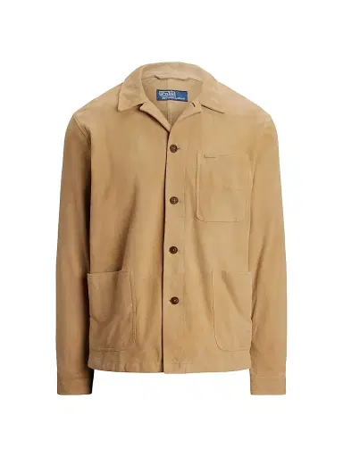 Polo Ralph Lauren Men's Suede Utility Jacket | Thumbnail 1 Polo Ralph Lauren Men's Suede Utility Jacket | Thumbnail 1