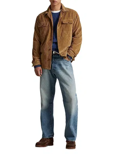 Polo Ralph Lauren Men's Corduroy Button-Front Shirt | Thumbnail 2 Polo Ralph Lauren Men's Corduroy Button-Front Shirt | Thumbnail 2