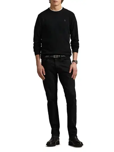 Polo Ralph Lauren Men's Logo-Embroidered Wool Sweater | Thumbnail 2 Polo Ralph Lauren Men's Logo-Embroidered Wool Sweater | Thumbnail 2