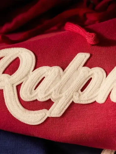 Polo Ralph Lauren Men's Logo-Embroidered Cotton-Blend Hoodie - New Brick - Size XS | Thumbnail 6 Polo Ralph Lauren Men's Logo-Embroidered Cotton-Blend Hoodie - New Brick - Size XS | Thumbnail 6