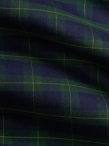 Polo Ralph Lauren Men's Classic-Fit Plaid Twill Button-Front Shirt - Navy Green Multi - Size XS | Thumbnail 5 Polo Ralph Lauren Men's Classic-Fit Plaid Twill Button-Front Shirt - Navy Green Multi - Size XS | Thumbnail 5