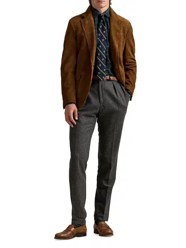 Polo Ralph Lauren Men's Classic-Fit Plaid Twill Button-Front Shirt - Navy Green Multi - Size XS | Thumbnail 7 Polo Ralph Lauren Men's Classic-Fit Plaid Twill Button-Front Shirt - Navy Green Multi - Size XS | Thumbnail 7