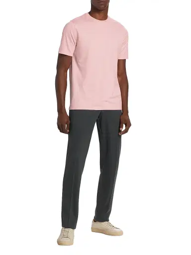 Saks Fifth Avenue Men's COLLECTION Zig-Zag Tonal T-Shirt | Thumbnail 2 Saks Fifth Avenue Men's COLLECTION Zig-Zag Tonal T-Shirt | Thumbnail 2