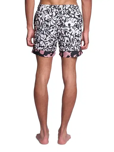 Dries Van Noten Men's Abstract Print Swim Shorts | Thumbnail 4 Dries Van Noten Men's Abstract Print Swim Shorts | Thumbnail 4