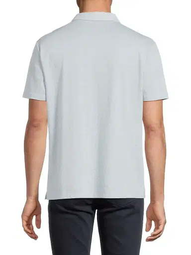 Robert Barakett Men's Roscoe Polo Shirt - Soft Teal - Size Small | Thumbnail 5 Robert Barakett Men's Roscoe Polo Shirt - Soft Teal - Size Small | Thumbnail 5