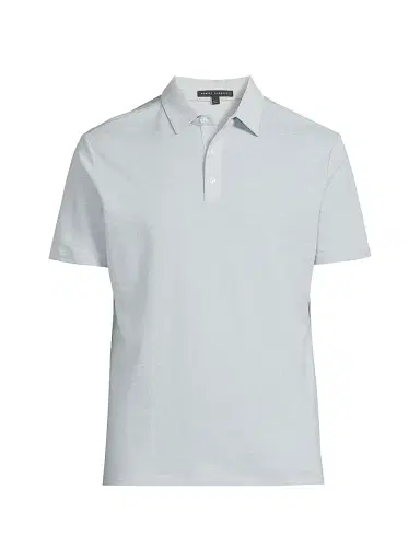 Robert Barakett Men's Roscoe Polo Shirt - Soft Teal - Size Small | Thumbnail 1 Robert Barakett Men's Roscoe Polo Shirt - Soft Teal - Size Small | Thumbnail 1
