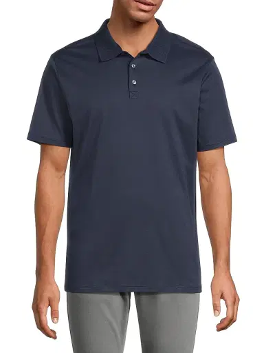 Robert Barakett Men's Georgia Polo Shirt - Blue Night | Thumbnail 3 Robert Barakett Men's Georgia Polo Shirt - Blue Night | Thumbnail 3
