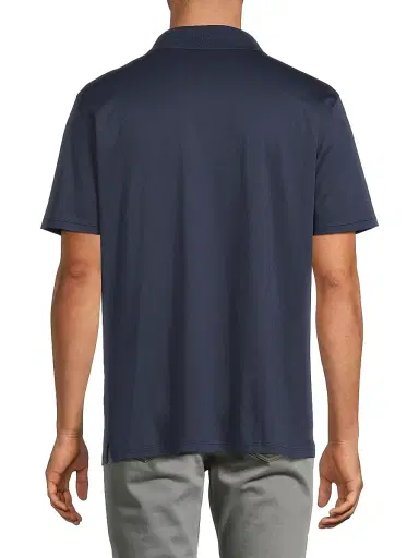Robert Barakett Men's Georgia Polo Shirt - Blue Night | Thumbnail 5 Robert Barakett Men's Georgia Polo Shirt - Blue Night | Thumbnail 5