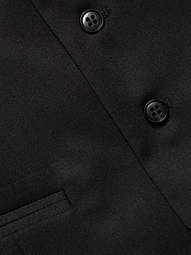 Saks Fifth Avenue Men's COLLECTION Wool Vest - Black | Thumbnail 6 Saks Fifth Avenue Men's COLLECTION Wool Vest - Black | Thumbnail 6