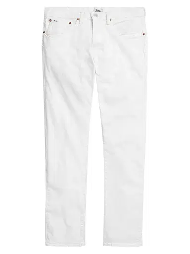 Polo Ralph Lauren Men's Sullivan 5-Pocket Jeans - White Stretch - Size 32 | Thumbnail 1 Polo Ralph Lauren Men's Sullivan 5-Pocket Jeans - White Stretch - Size 32 | Thumbnail 1