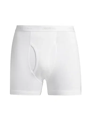 Saks Fifth Avenue Men's COLLECTION 3-Pack Boxer Briefs - White | Thumbnail 1 Saks Fifth Avenue Men's COLLECTION 3-Pack Boxer Briefs - White | Thumbnail 1